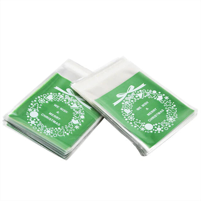 Christmas Sweet Candy Craft Money Jewellery Mini Gift Bags - Self Seal Bags - 1
