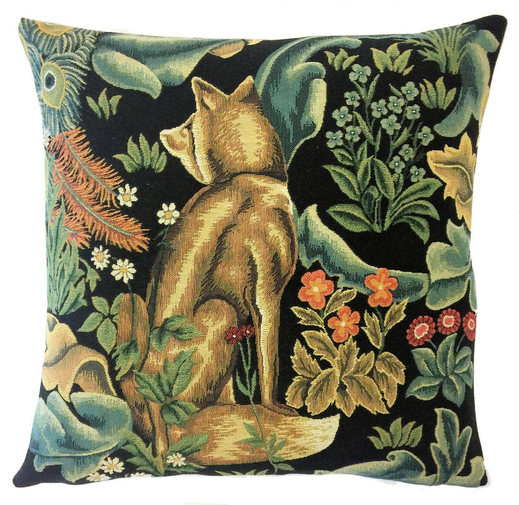 William Morris Tapestry Cushion Covers Orange Tree Pimpernel Strawberry