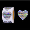 Thank You for Supporting a Small Business Hologram Labels Stickers Sticker 25mm