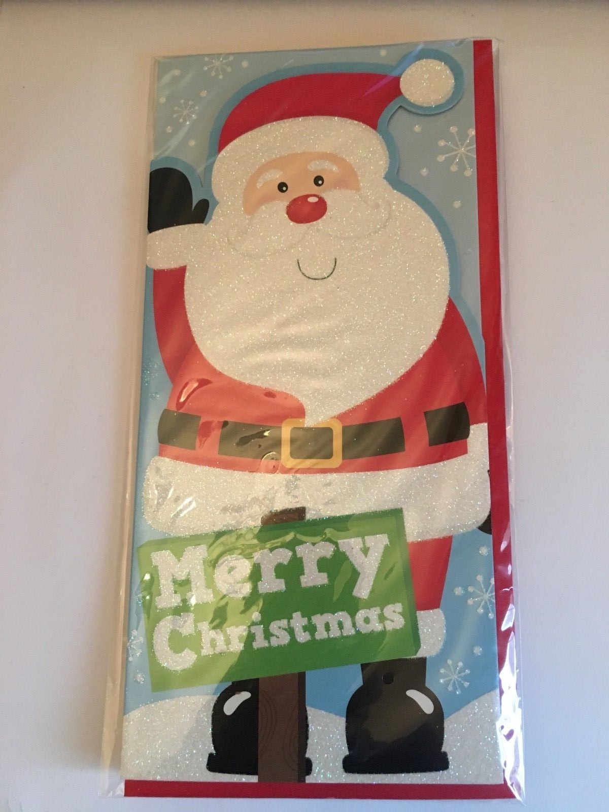 Luxury 3D Christmas Money Wallets Card Money Gift Vouchers Santa Reindeer Elf - Merry Christmas Santa