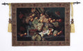 Champagne & Fruit Still Life Tapestry Victorian Style Wall Art 104x134cm