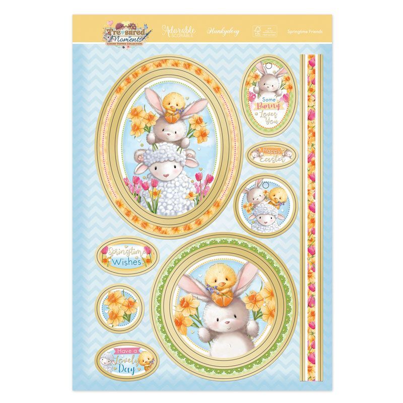 Hunkydory Greeting & Birthday Card Making Kits Luxury Topper Set Pack Toppers