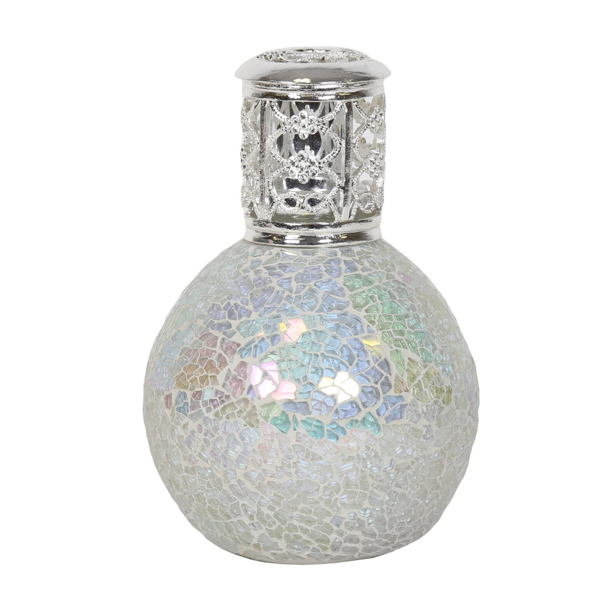 Aroma Premium Luxury Catalytic Lamp & Fragrance Burner Refill Bottles 500ml - Fragrance Lamp - Pearl Lustre 16 x 11cm