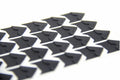 24 Piece Self Adhesive Photo Album Frame Corner Protector Stickers Scrap Book - Black
