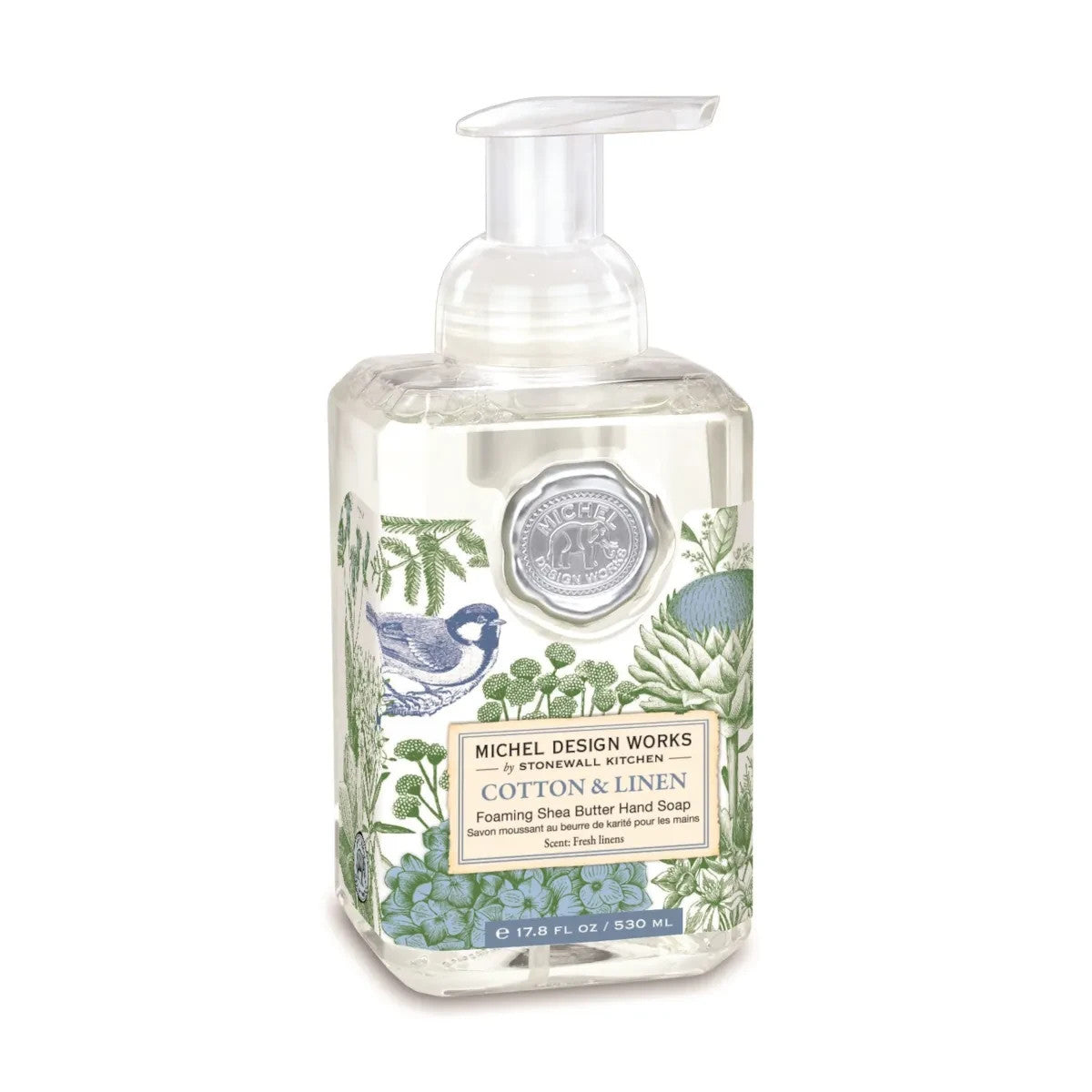 Michel Design Works Foaming Hand Soap Hand Wash 530ml - Cotton & Linen