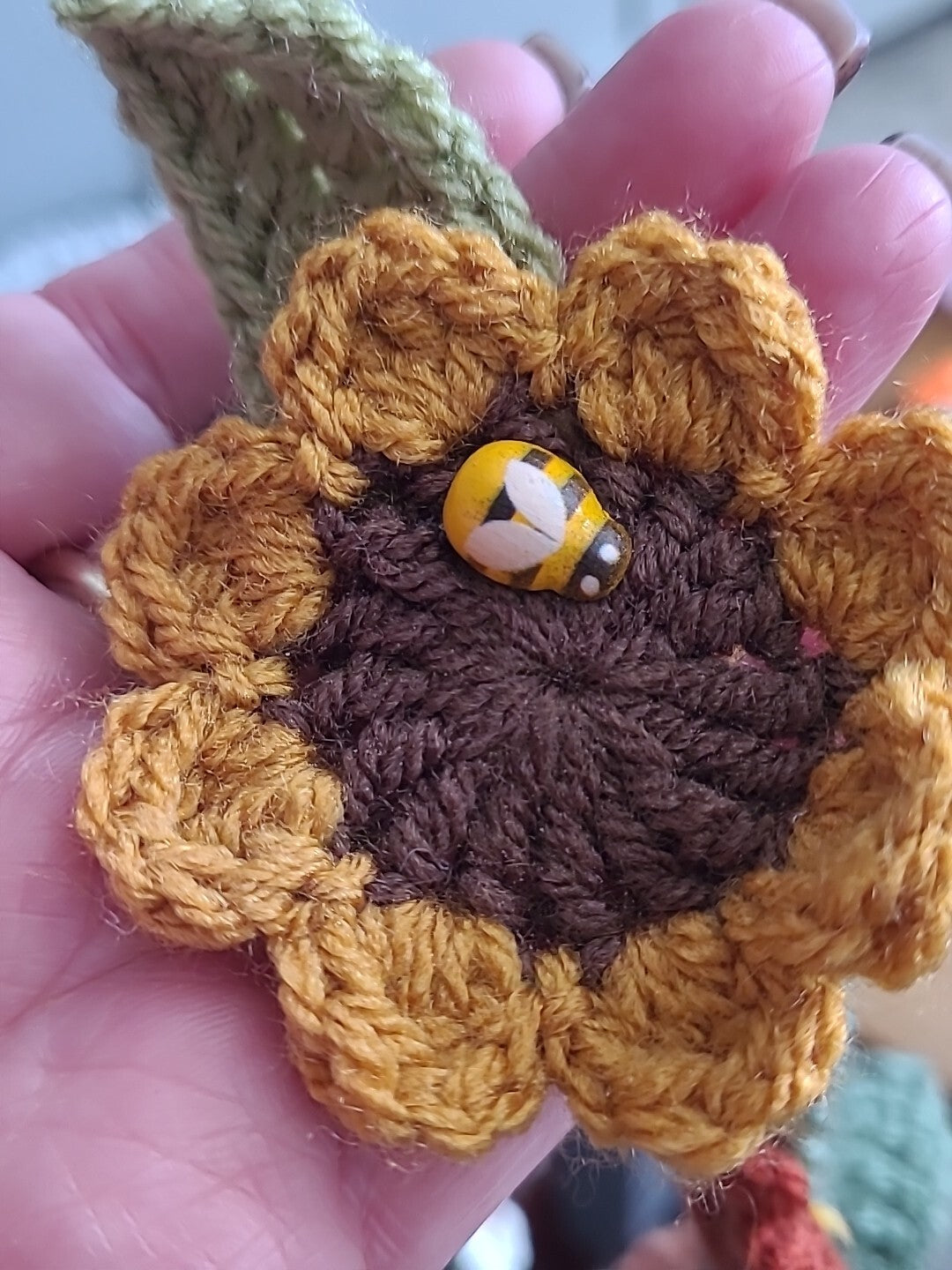 Mini Self Adhesive Stick On Wooden Ladybird & Bee Bumblebee Craft Decoration