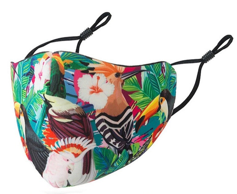 Face Mask Covering Mask Washable Reusable Patterned Designed Face Masks - 13