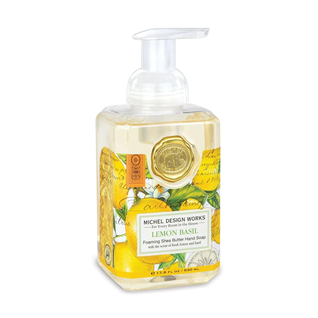 Michel Design Works Foaming Hand Soap Hand Wash 530ml - Lemon Basil