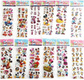 Children's Party Bag Stickers Sheets Kids 3D Puffy Scrap Book Craft Art Sticker - Mickey & Minnie
