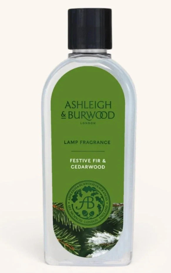 Festive Fir Cedarwood 500ml Ashleigh & Burwood Lamp Oil Refill FREE UK DELIVERY