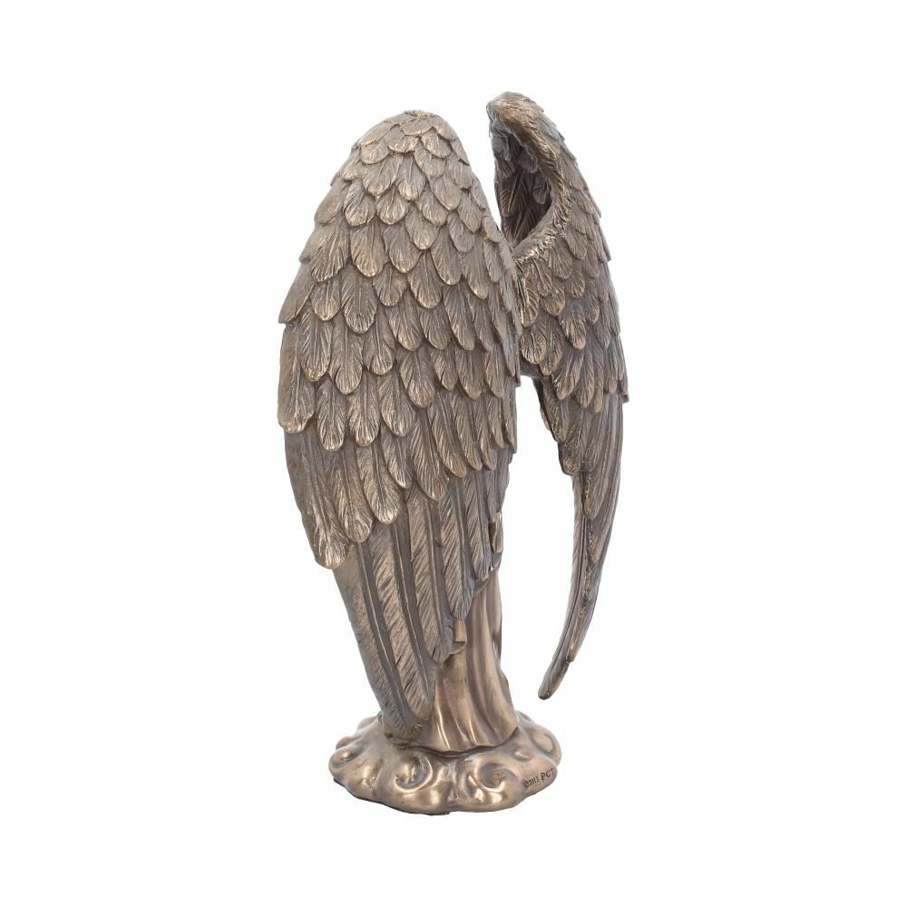 Bronzed Archangel Ornament Metatron Saint Michael Figurines Boxed Gift