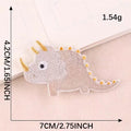 Dinosaur Patch Cartoon Animal Patches Iron on Letter Customise Clothing - 1