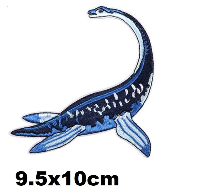 Dinosaur Animal Kids Embroidered Patch Applique Sew or Iron on Patches Customise - 7