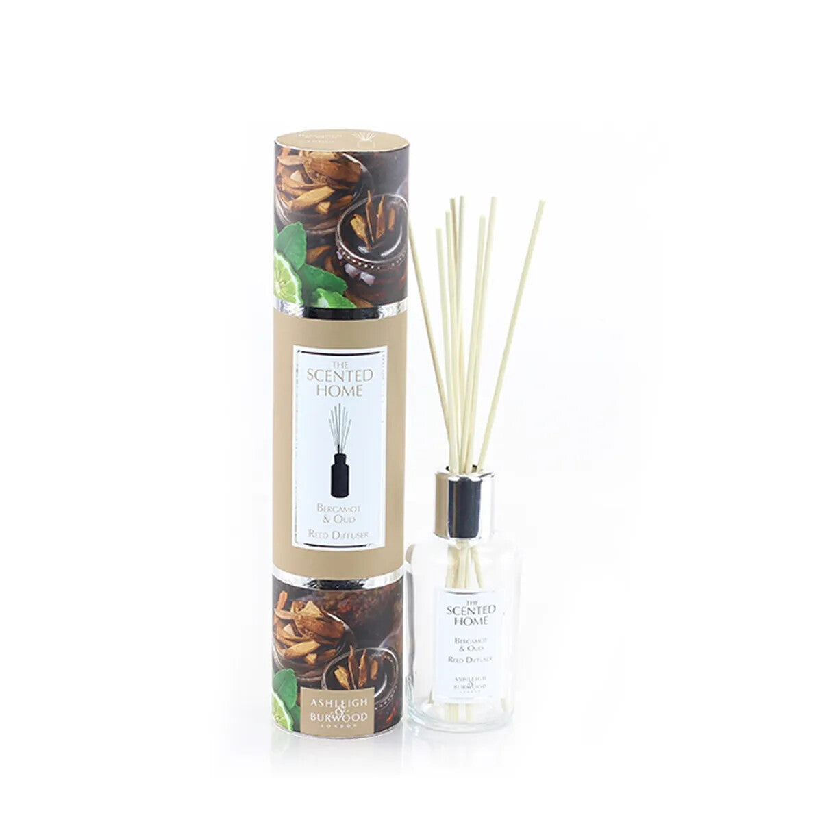 Ashleigh & Burwood The Scented Home Reed Diffuser 150ml Choice of Fragrance - Bergamot & Oud Diffuser 150ml