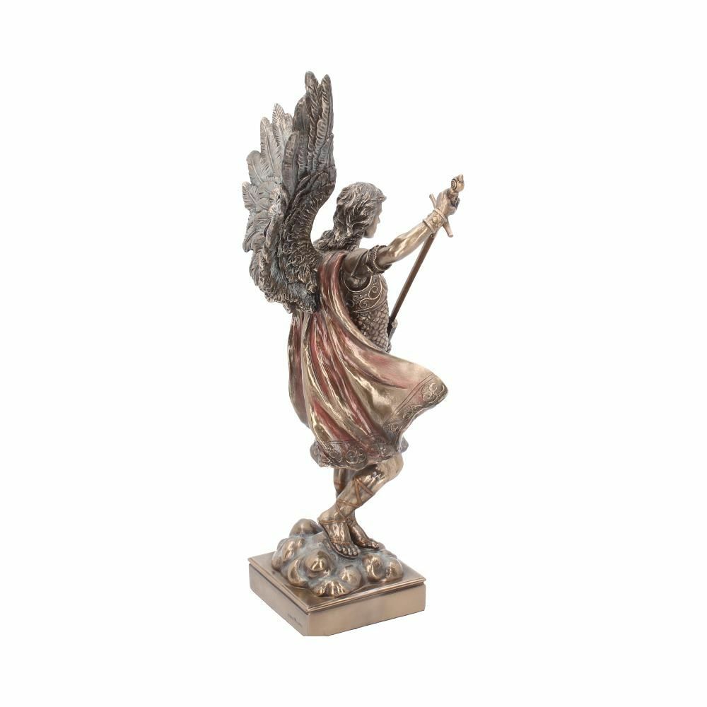 Bronzed Archangel Ornament Metatron Saint Michael Figurines Boxed Gift