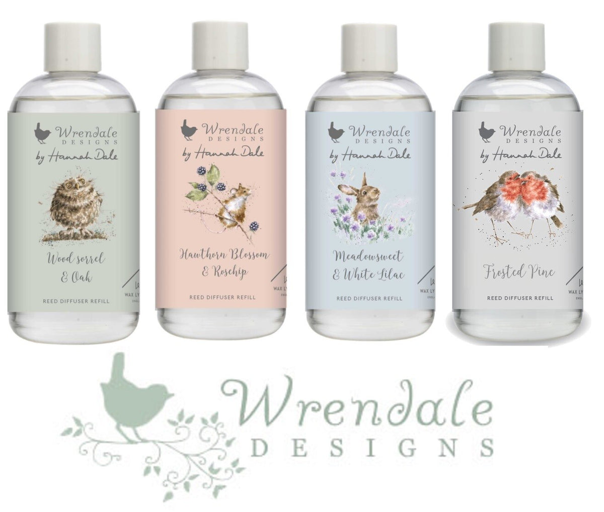 Wax Lyrical Wrendale - Reed Diffuser Refill Premium Scented Fragrance 200ml