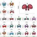 Embroidered Bow Patch Embroidery Bows Patches Iron on / Sew on / Glue on - 1