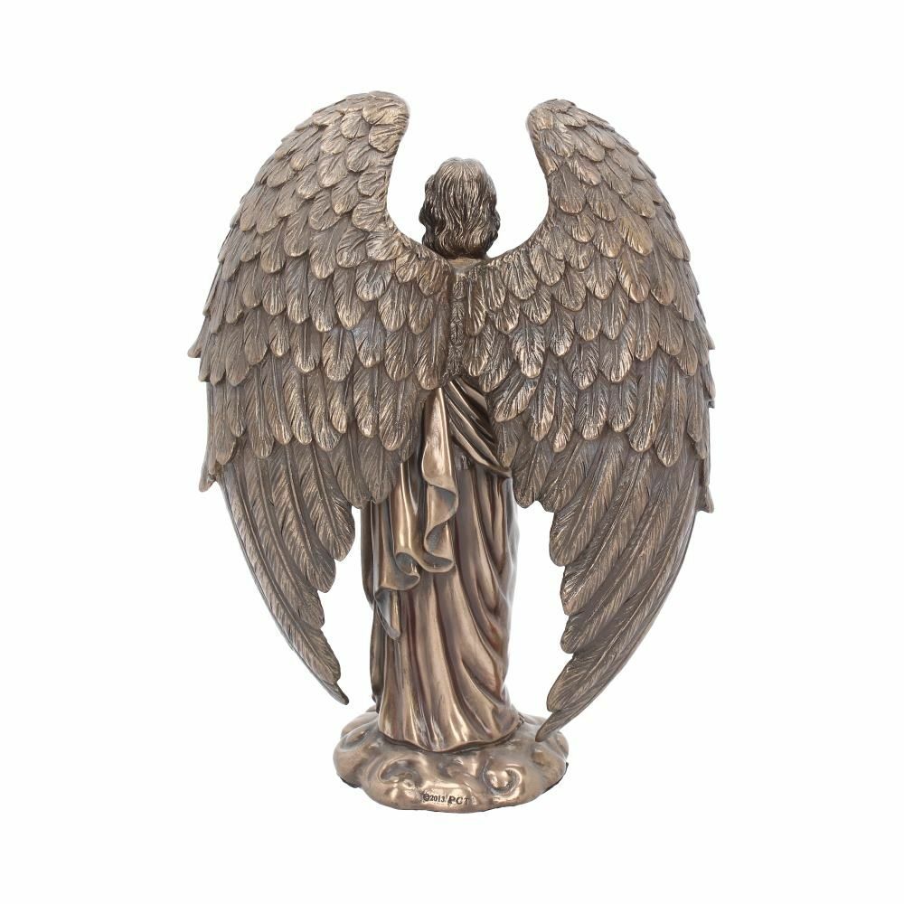 Bronzed Archangel Ornament Metatron Saint Michael Figurines Boxed Gift