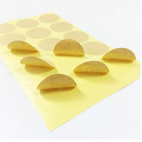 Round Blank Craft Sticker Labels Gift Craft Card Food Sealing Stickers 35mm