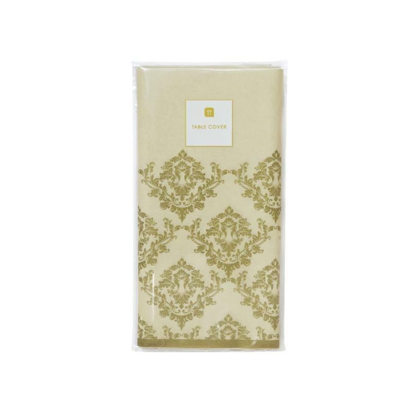 Christmas Table Cover or Runner Botanical Holly Festive Glitter Damask