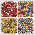 Mini Self Adhesive Stick On Wooden Ladybird & Bee Bumblebee Craft Decoration