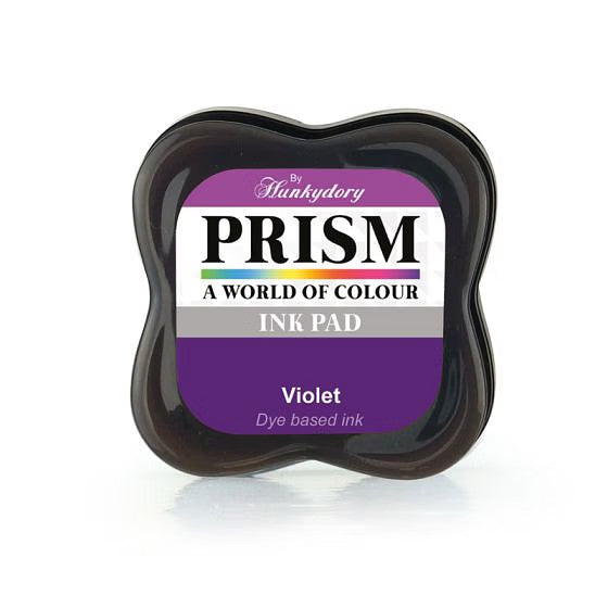 Ink Pad Craft Pigment for Paper Wood Fabric Scrapbook 51 Colours Art InkPad - Violet