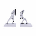 Star Wars Stormtrooper Licensed Helmet Box Pen Pot Bookends Poker Ornament - Stormtrooper Bookends 18.5cm