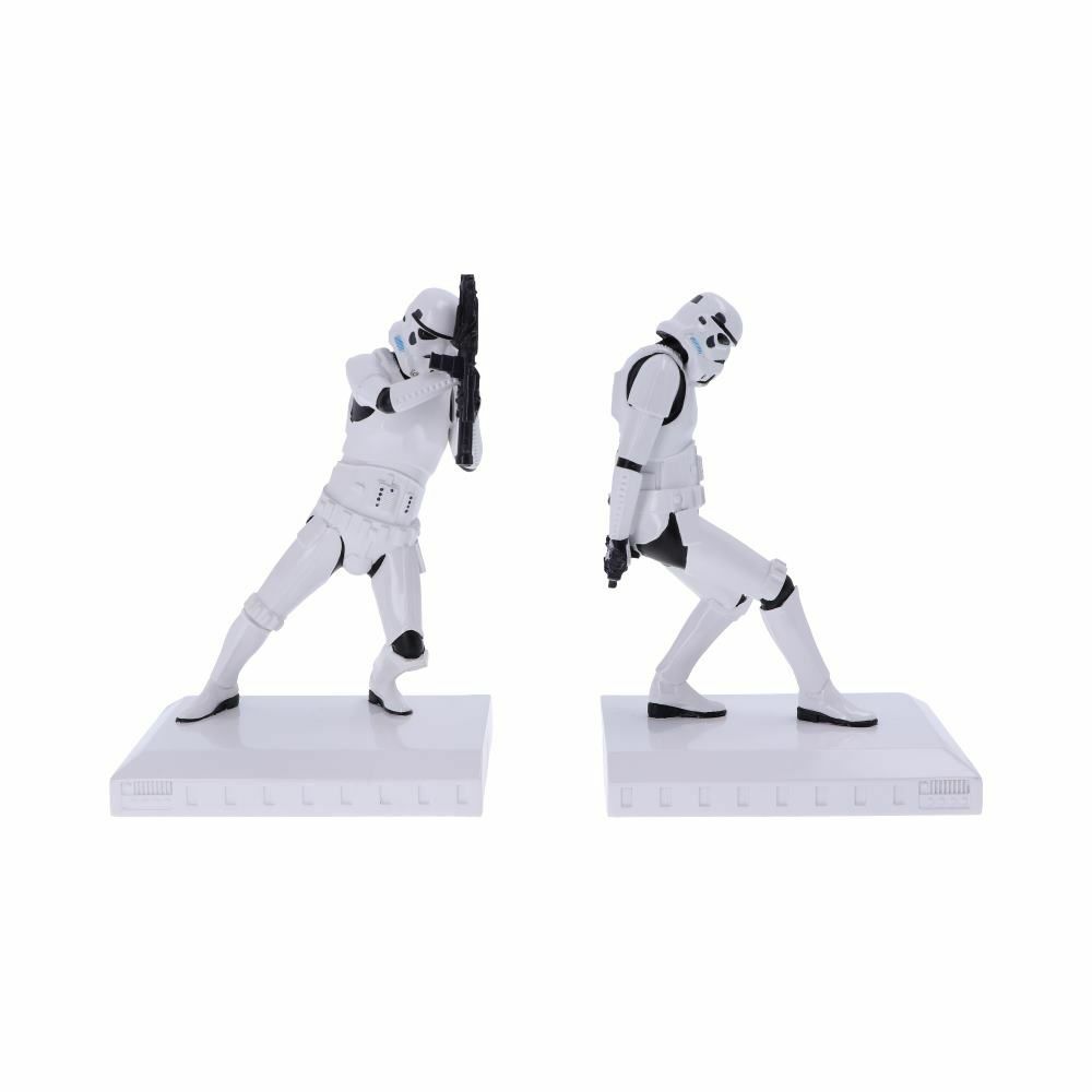 Star Wars Stormtrooper Licensed Helmet Box Pen Pot Bookends Poker Ornament - Stormtrooper Bookends 18.5cm