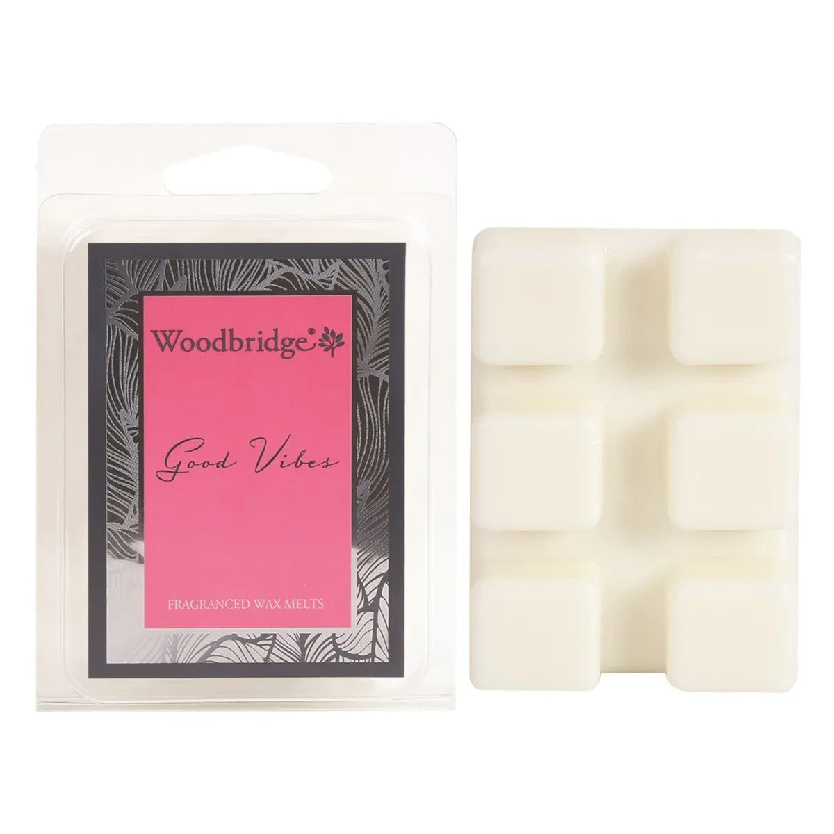 Woodbridge Scented Wax Melts - Melt Burn Time: Up to 16 Hours Per Segment - Good Vibes (6 Segments)