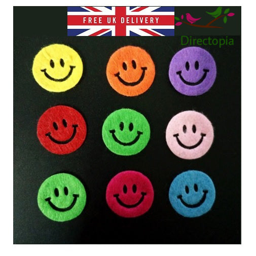 Retro Felt Face Craft Party Scrapbooking Card