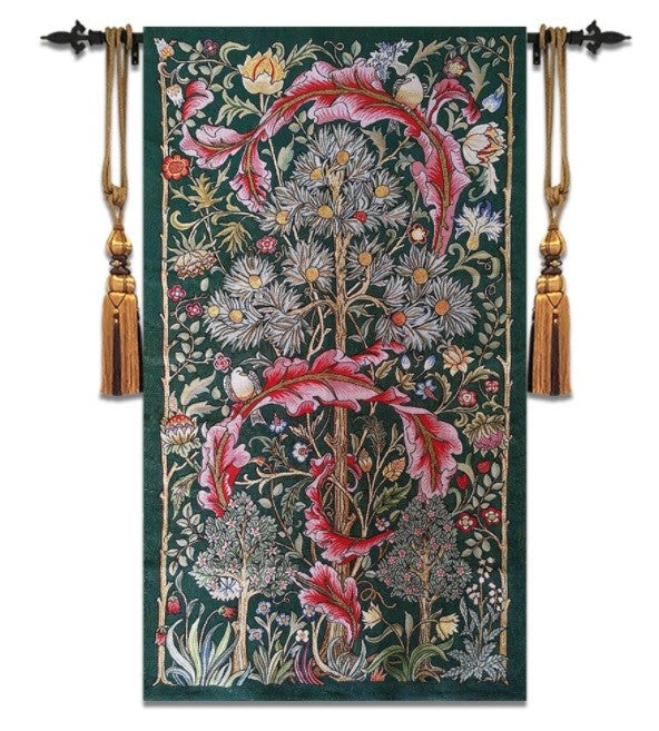 Large William Morris Loom Woven Tapestry High Quality Wall Decor 84 x 140cm
