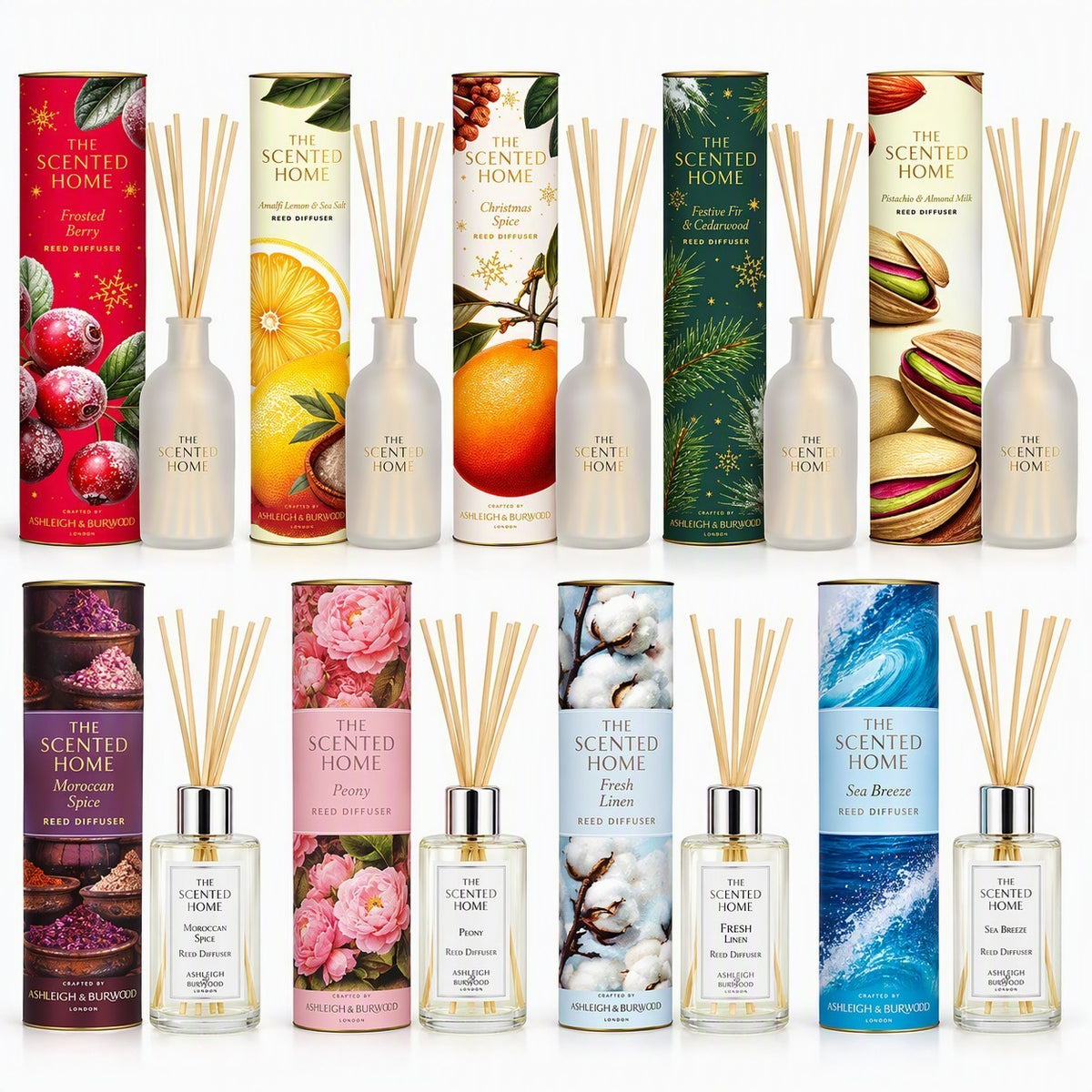 Ashleigh & Burwood The Scented Home Reed Diffuser 150ml Choice of Fragrance