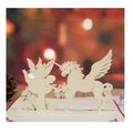 Unicorn & Fairy 3D Greeting Card Birthday Pop Up Handmade Kirigami - Unique