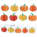 Pumpkin Fall Halloween Autumn Peel & Stick Labels Stickers Craft Sticker - Design 1