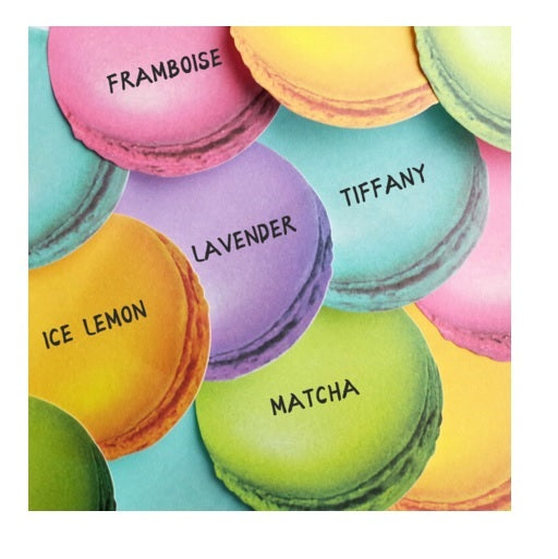 French Macaron Mini Sticky Office Memo Index Tabs Pads Kawaii Stickers Macarons