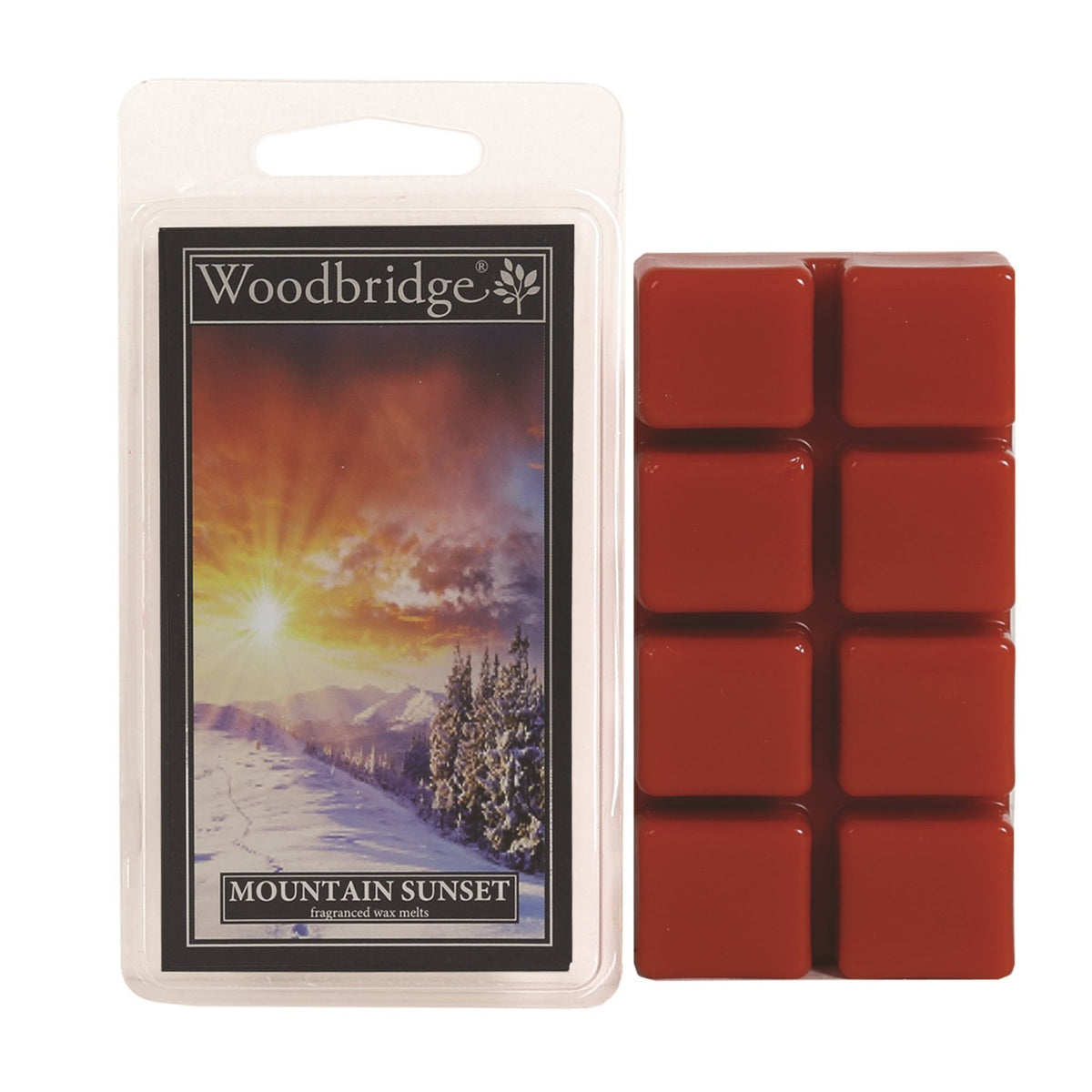 Woodbridge Scented Wax Melts - Melt Burn Time: Up to 16 Hours Per Segment - Mountain Sunset