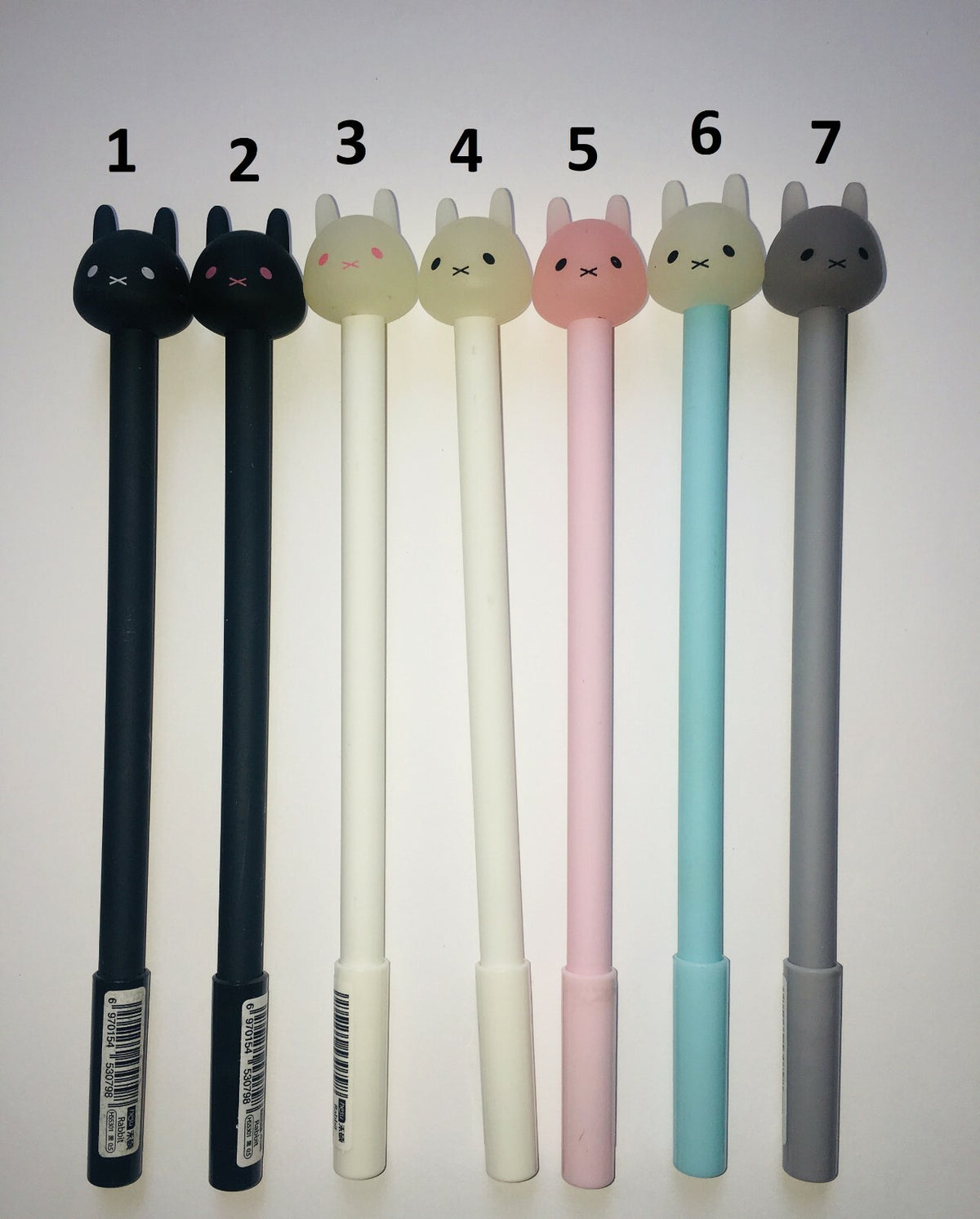 Bunny Rabbit Black Ink Gel Pen Stationery Super Kawaii Cute School Pens Gift - 4