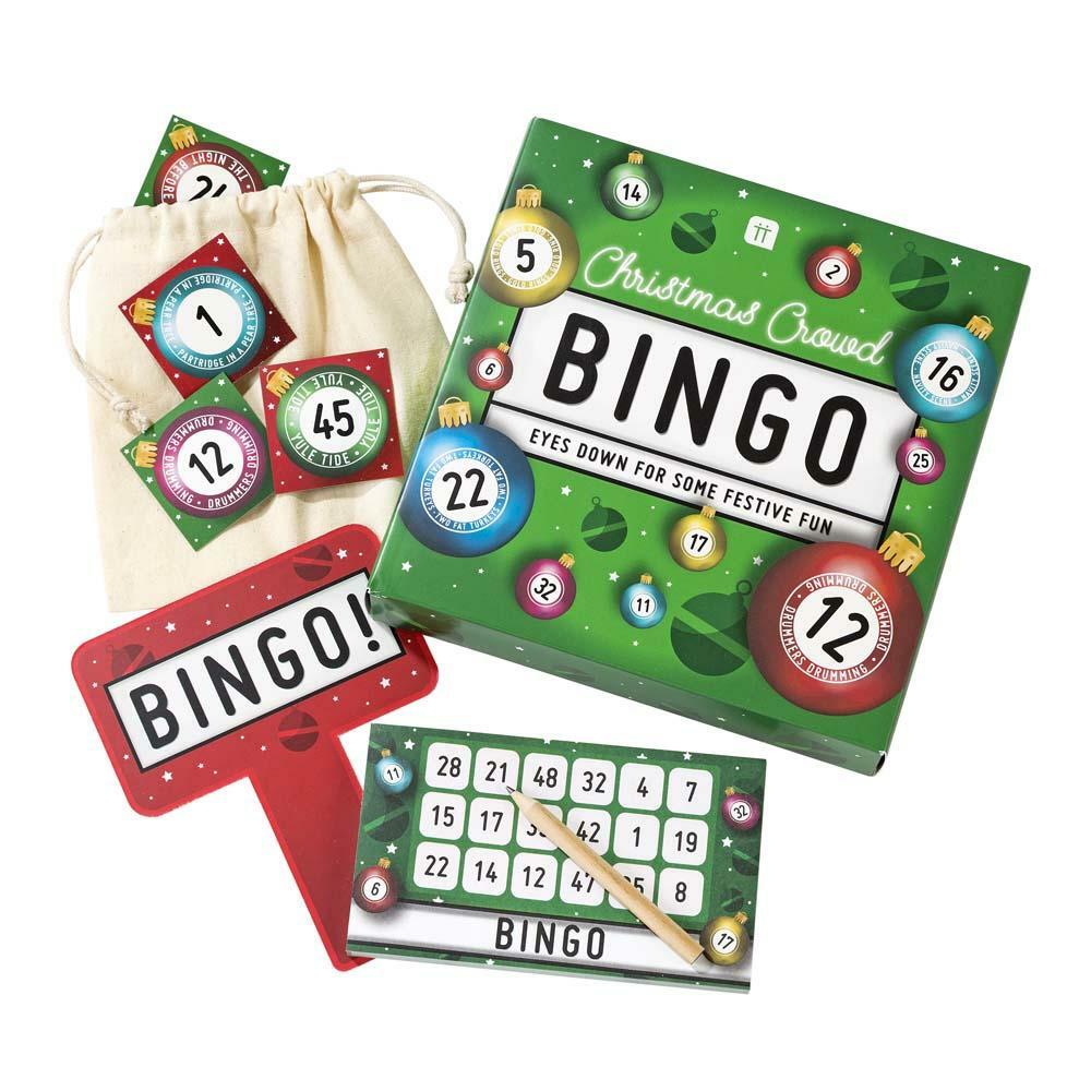 Christmas Games Bingo Trivia True False Fun Festive Party Dinner Table Game