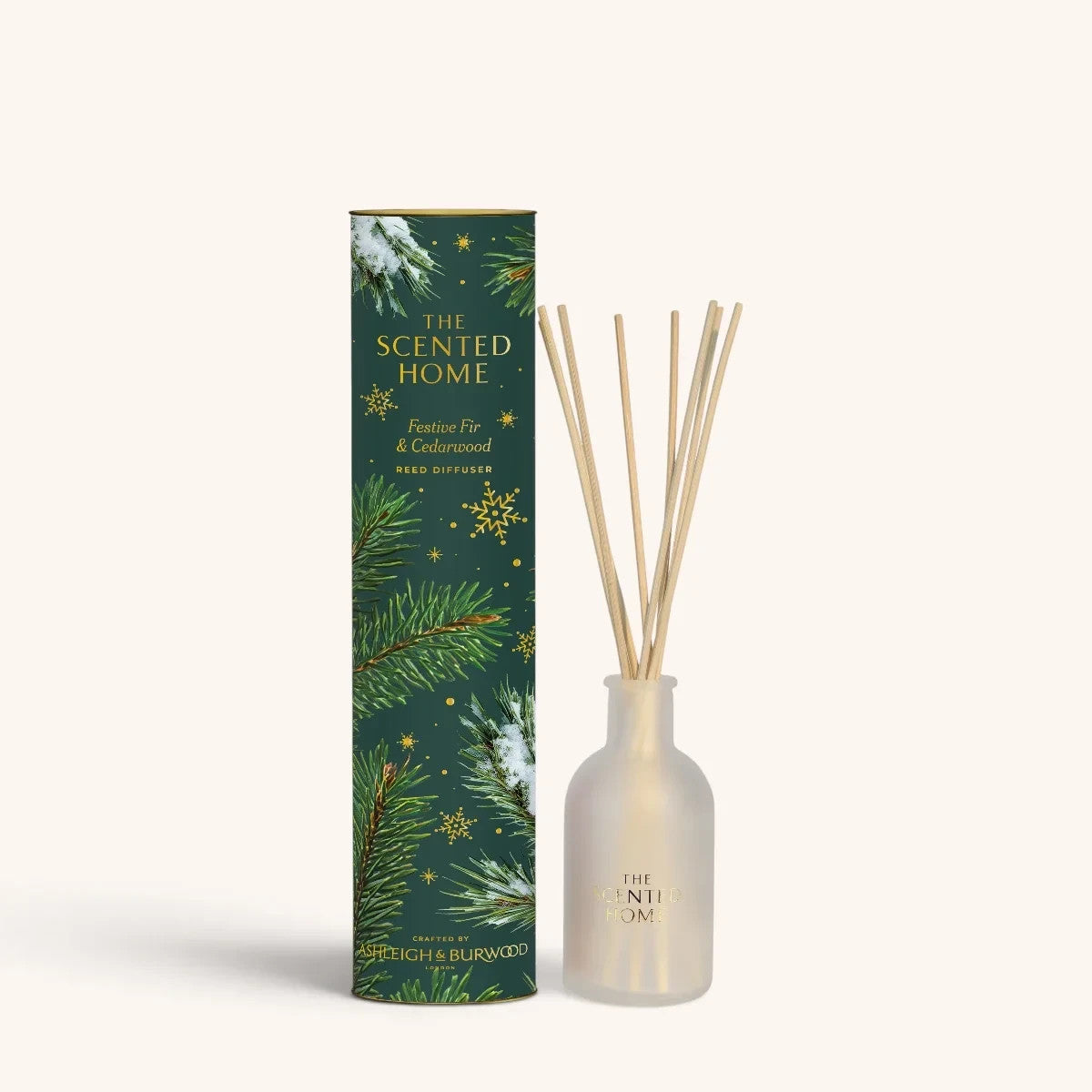 Ashleigh & Burwood The Scented Home Reed Diffuser 150ml Choice of Fragrance - Festive Fir & Cedarwood 150ml