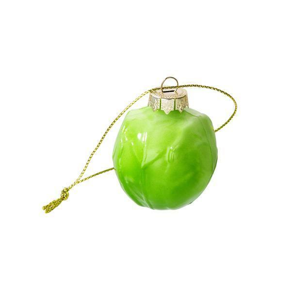 Glass Bauble Nutcracker Chilli Sprout Lucky Cat Christmas Tree Decoration
