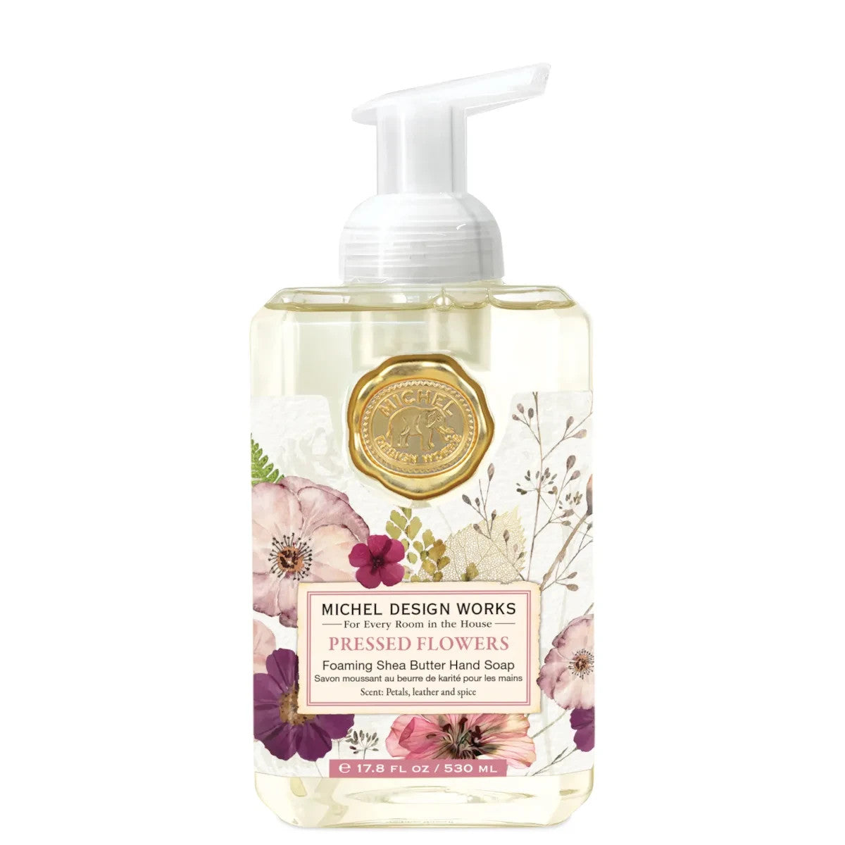 Michel Design Works Foaming Hand Soap Hand Wash 530ml - Pressed Flowers