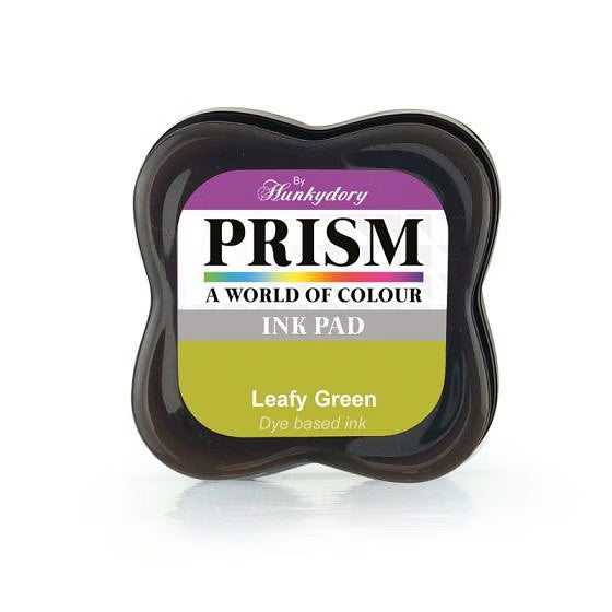 Ink Pad Craft Pigment for Paper Wood Fabric Scrapbook 51 Colours Art InkPad - Leafy Green
