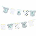 Garland Banner Birthday Party Baby Shower Celebration Wedding Decoration - Baby Blue Garland