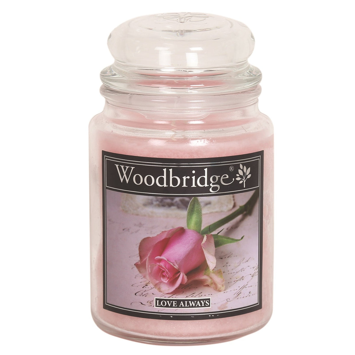 Woodbridge Candle - Double Wick Large Jar Candle 130 Hours Burn Time - Love Always