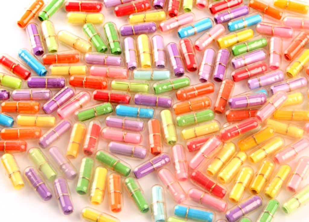 Secret Message Pill Capsule Kawaii Cute Love Message Notes Valentine Quirky Gift