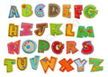 Multicolour Letter Patch Iron on Alphabet Letters Embroidery Customise Clothing