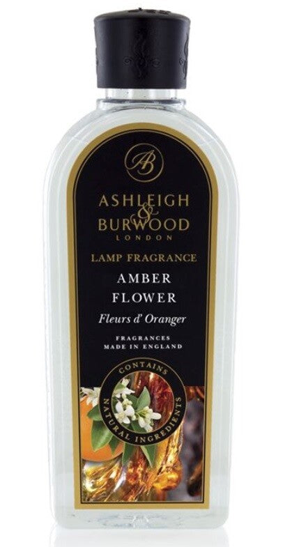 Ashleigh Burwood Catalytic Lamp Oil Fragrance Burner Refill Bottle Free Delivery - Amber Flower
