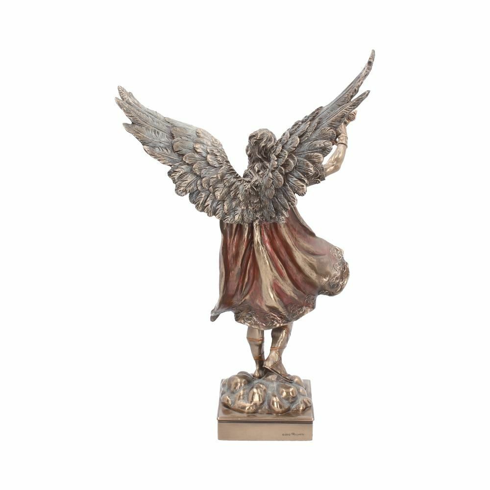 Bronzed Archangel Ornament Metatron Saint Michael Figurines Boxed Gift