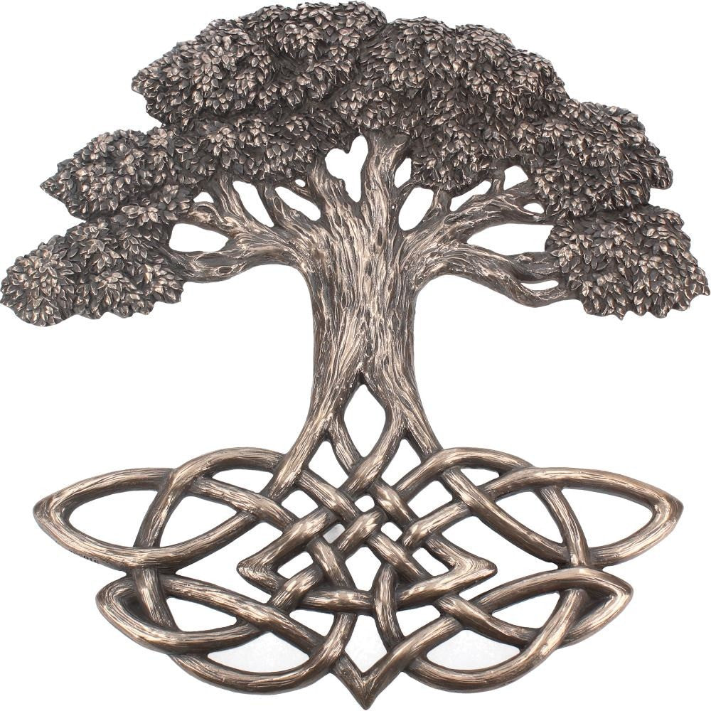 The Tree of Life Wall Plaque Wiccan Pagan Celtic Wall Hanging 33cm - Nemesis Now