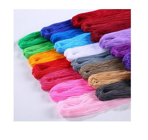 Cord Silky Satin Kumihimo Braiding Rattail Macrame 2mm Thick 5/10/20 Meter